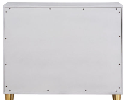 Anson - Console Cabinet - Champagne / Silver