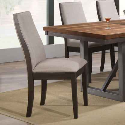 Subtle Curved Silhouette Dining Chair (Set of 2)