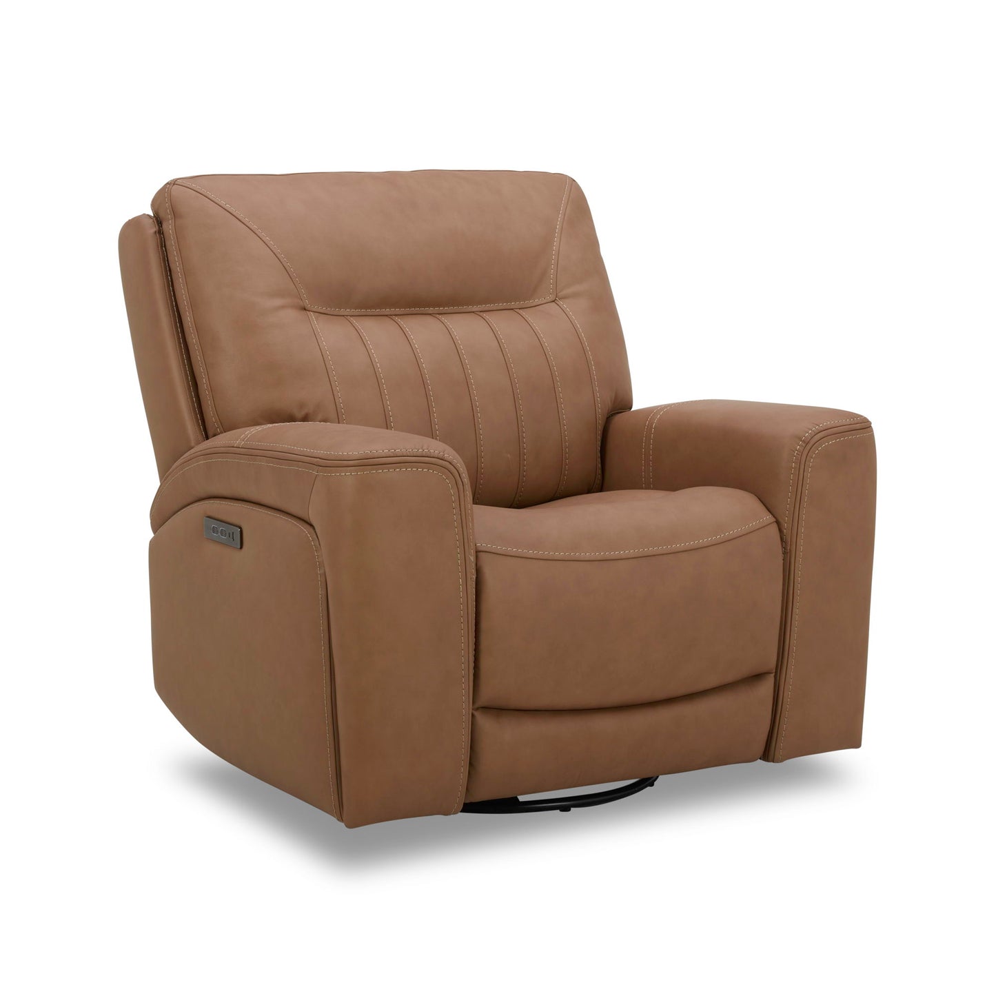 Bennett - Swivel Glider Recliner P2 - Butternut