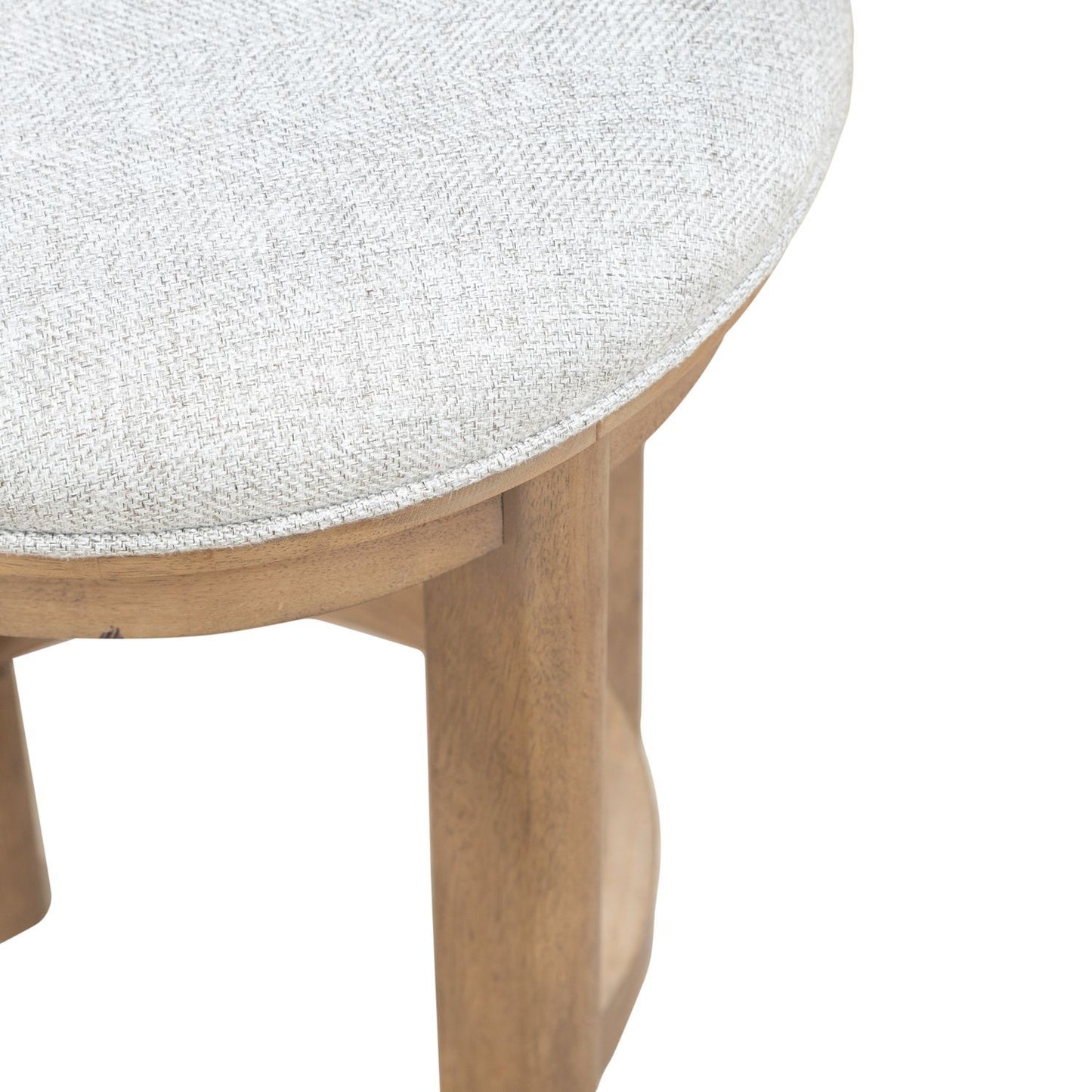 Ballentine - Upholstered Console Stool - Brown