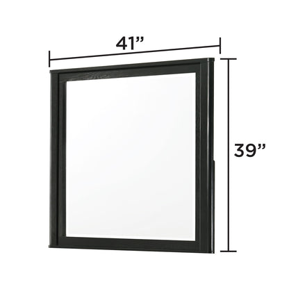 Opel - Bedroom Mirror - Black