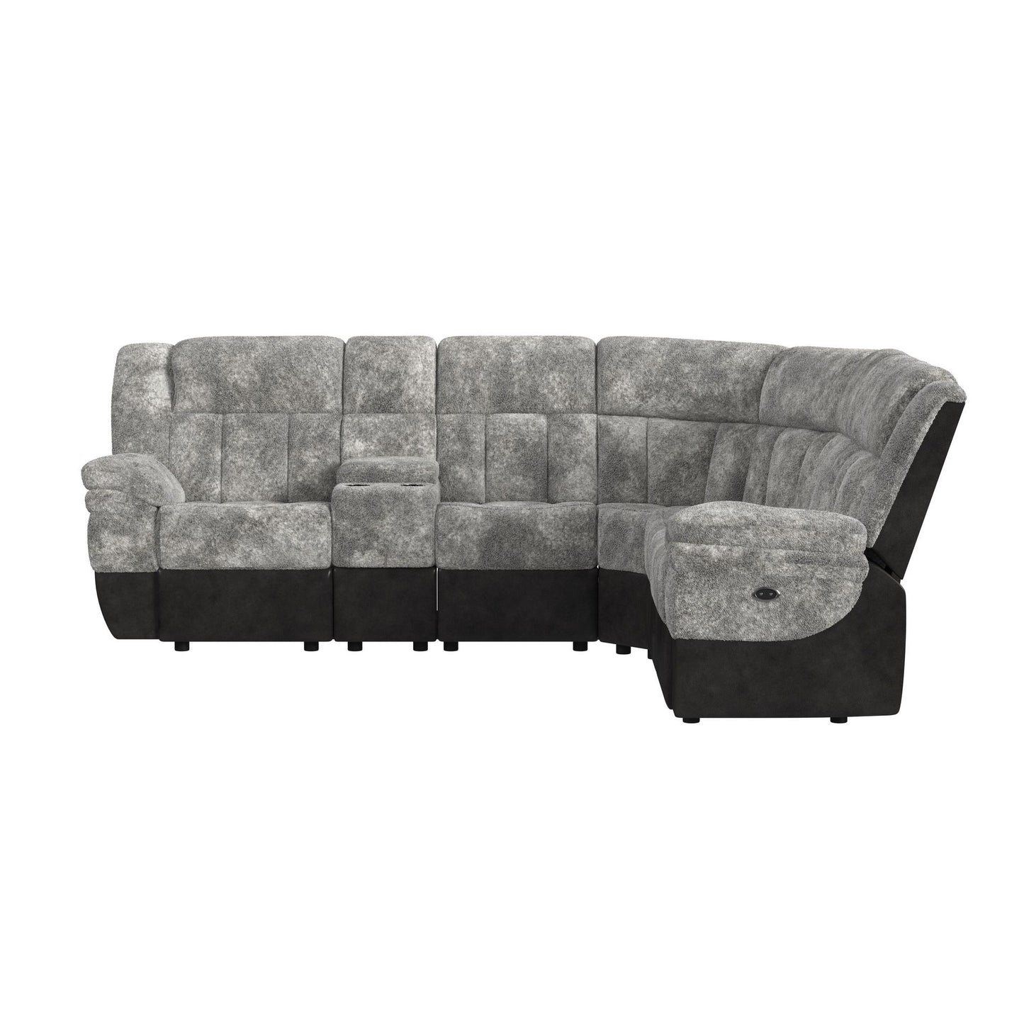 Santorini - LHF Power Motion Recliner - Dillon / Shire Steel