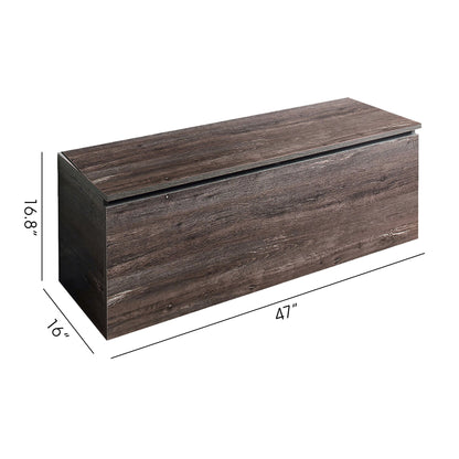 Dean - Storage Bench With Extra Storage - Gray