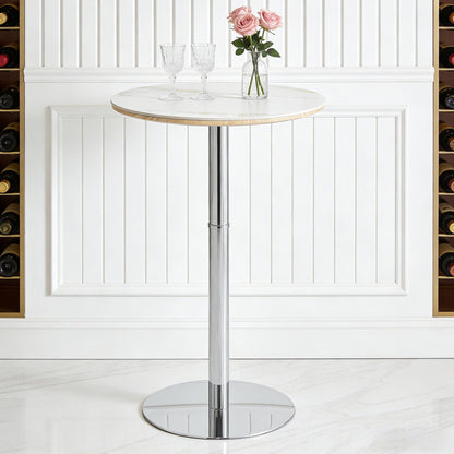 Contemporary Circular Bar Table