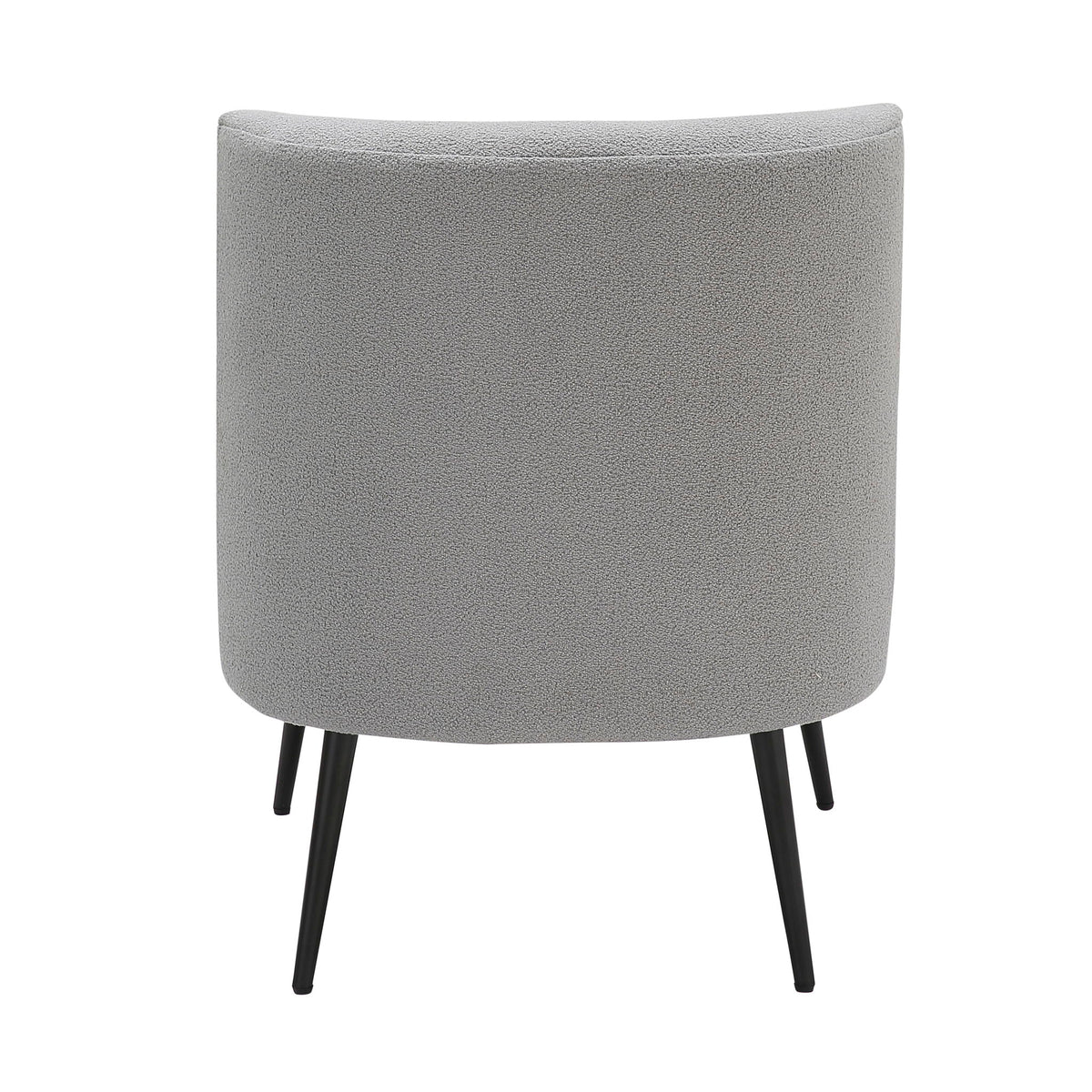 Fran - Contemporary Slipper Chair - Gray