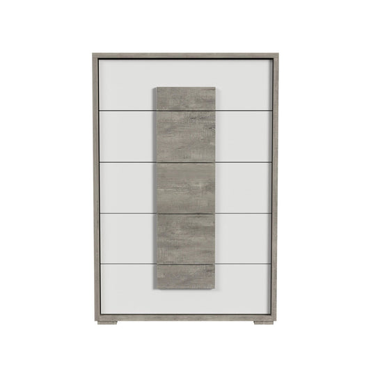 San Matteo - 5-Drawer Chest - Gray