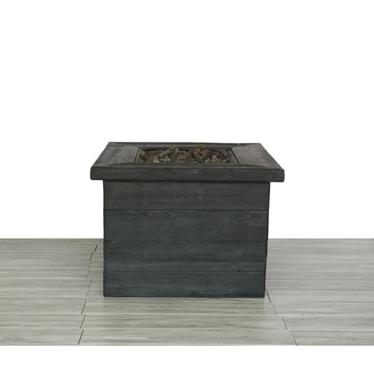 Fibre Reinforced Propane / Natural Gas Fire Pit Table - Charcoal