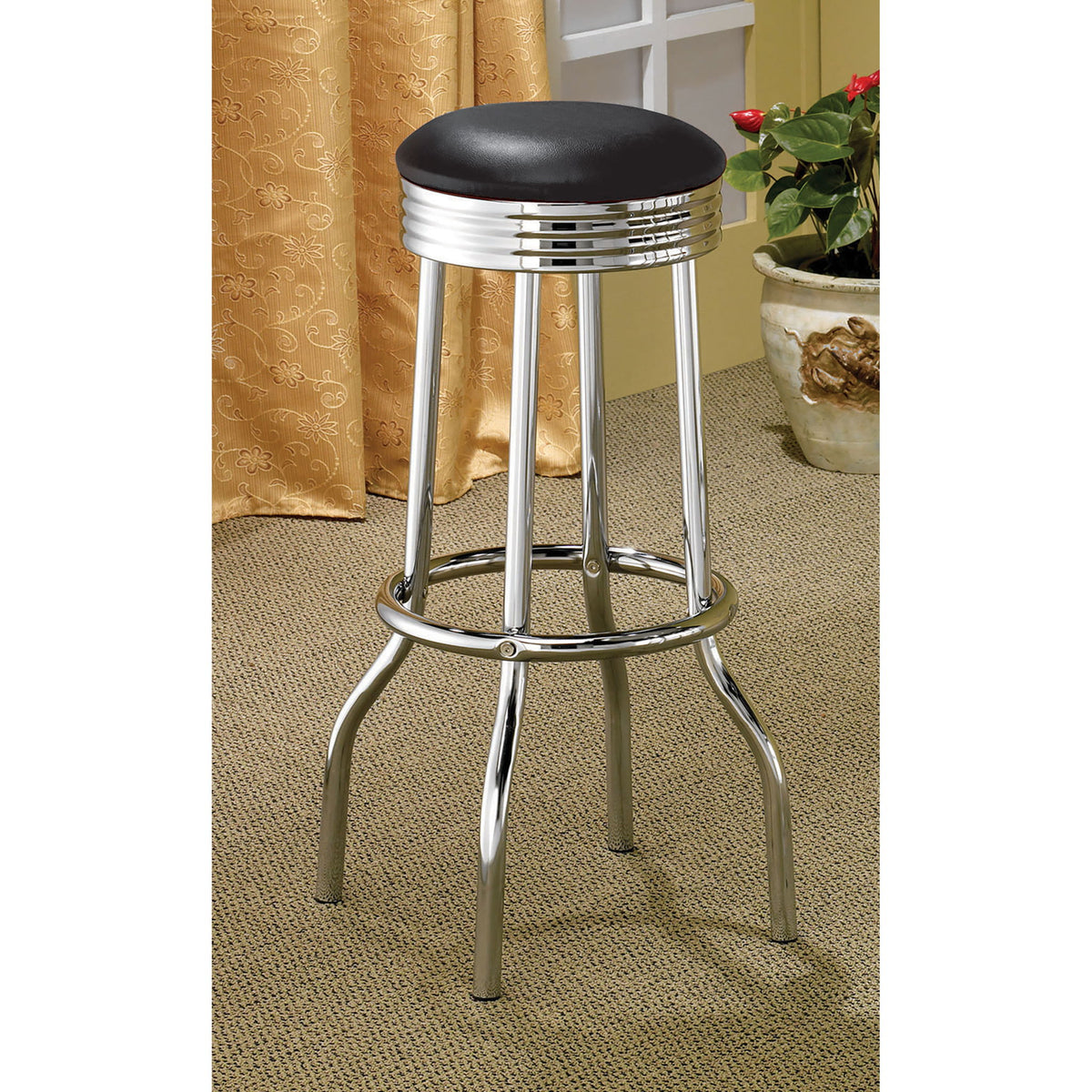 Bar Height Stool Vintage Style (Set of 2)