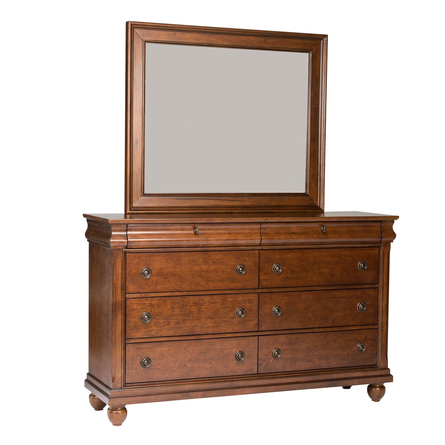 Rustic Traditions - Landscape Mirror