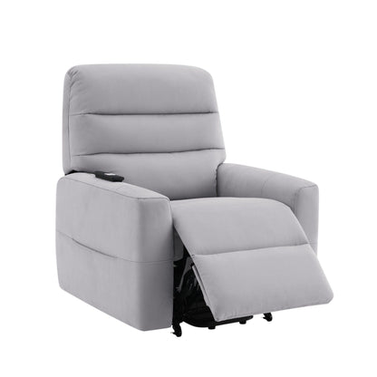 Freddie - Power Motion Recliner With Lift - Gray