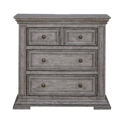 Big Valley - Bedside Chest With Charging Station