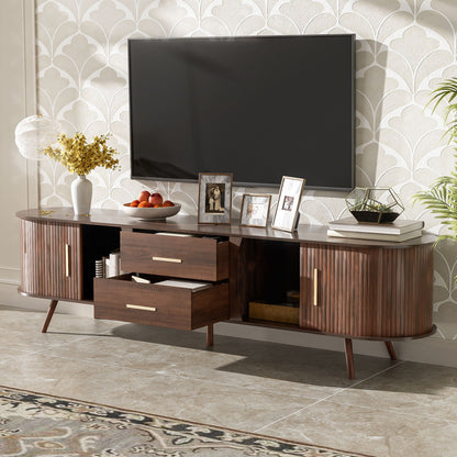 TV Stand, Entertainment Center With Storage