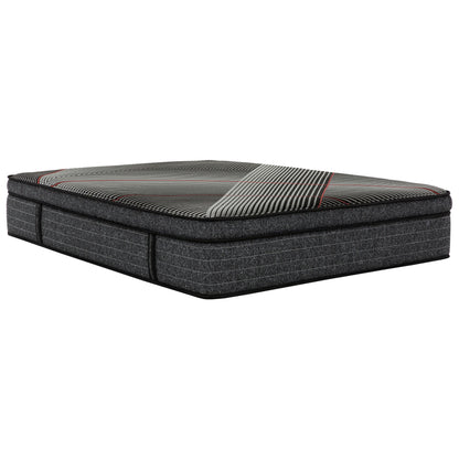 15" Euro Top Gel Memory Foam Hybrid Mattress With Pocket Coils, Cooling & Edge Support - Black - Queen