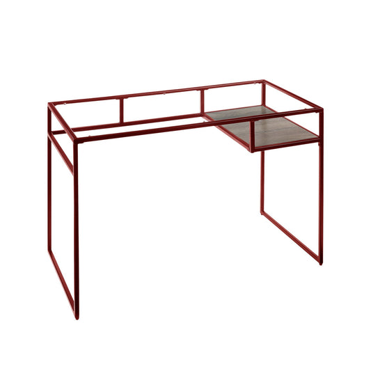 Yasin - Glass Top Writing Desk