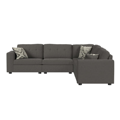 Options One - RHF Chair With 1 Pillow - Ash