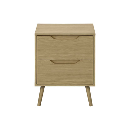 Modern Accent Table With Storage Drawers