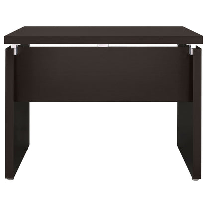 Extension Desk With Floating Top Design - Brown