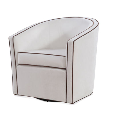 Kendall - Swivel Chair With Barrel Back Design