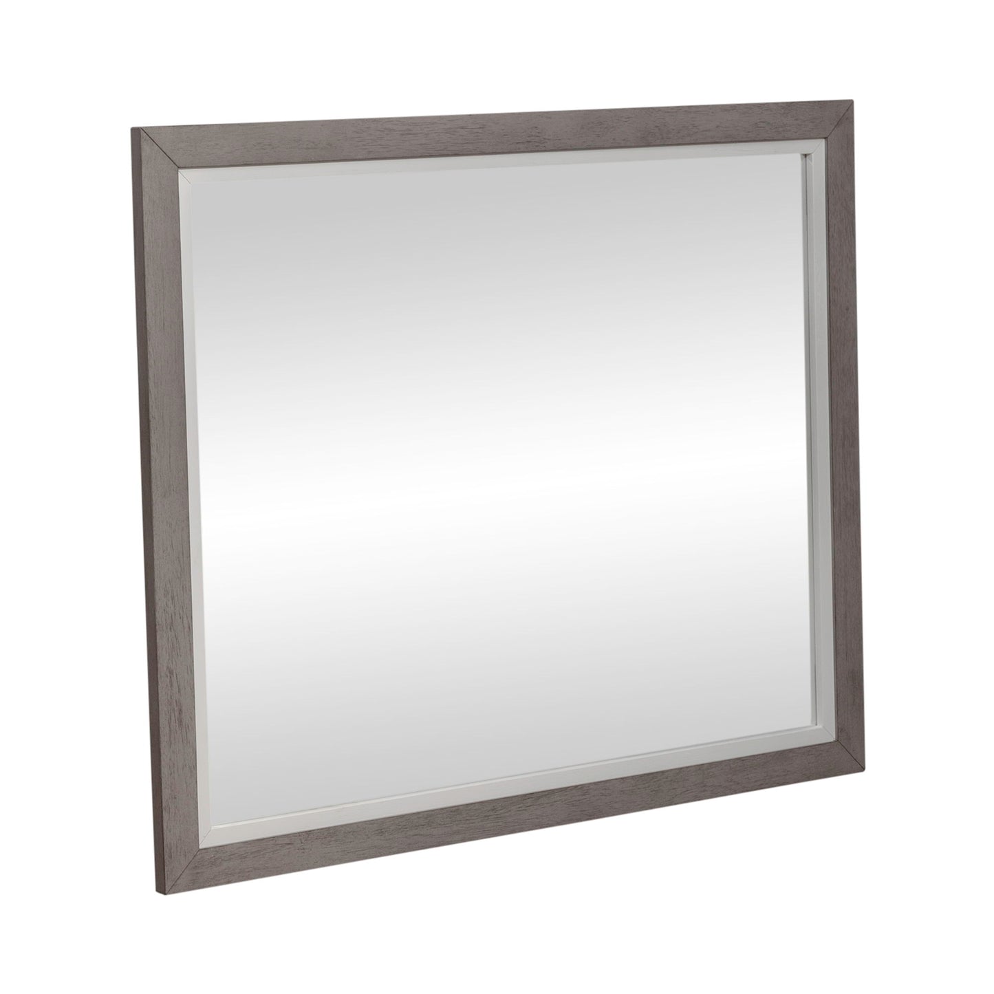 Palmetto Heights - Landscape Mirror - Shell White & Driftwood