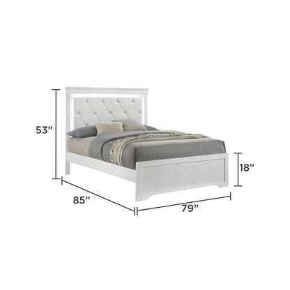 Blaze - Bed With LED Headboard