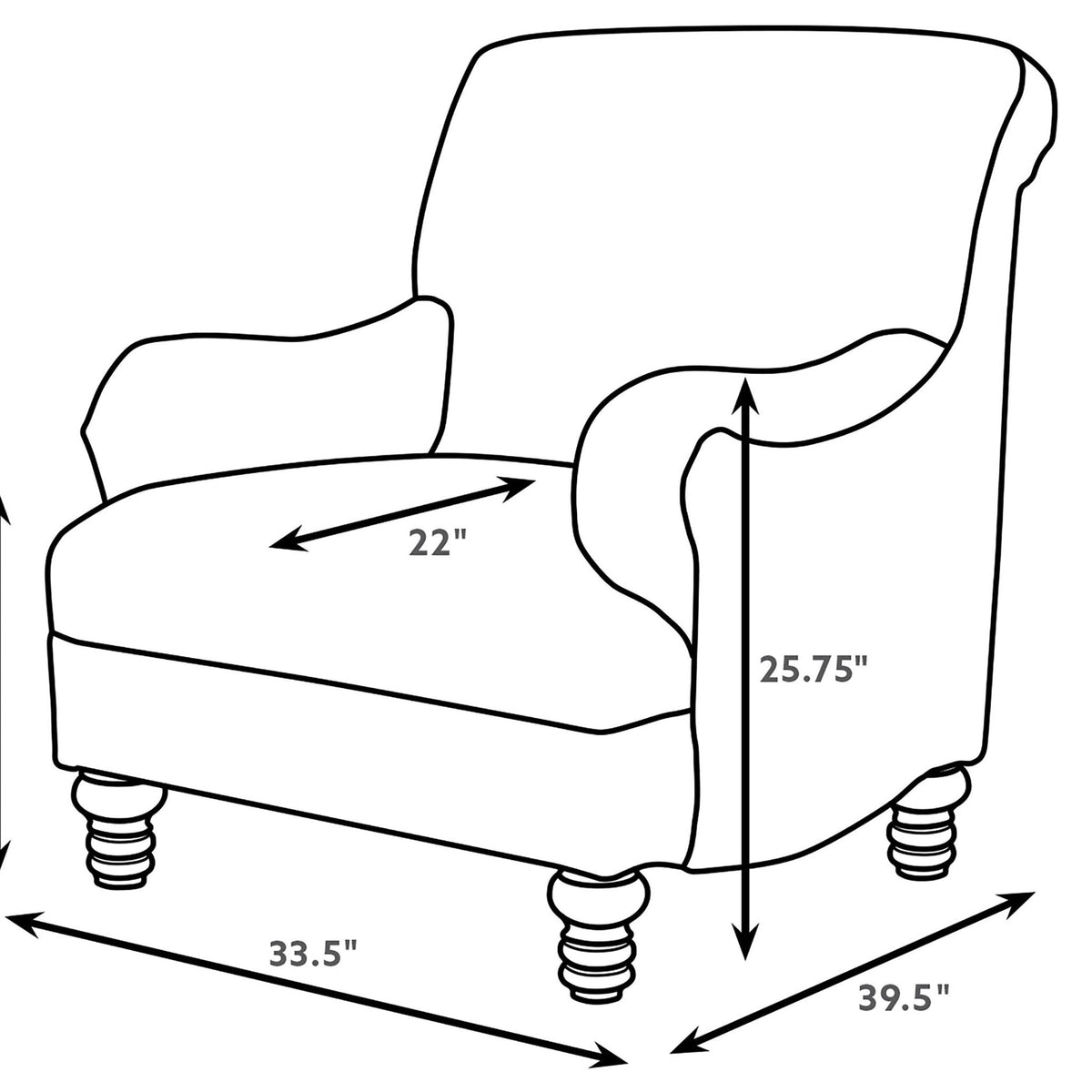 Danforth - High Backrest Accent Chair