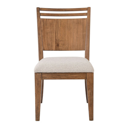 Shaker Lakes - Panel Back Side Chair (RTA) - Harvest Brown