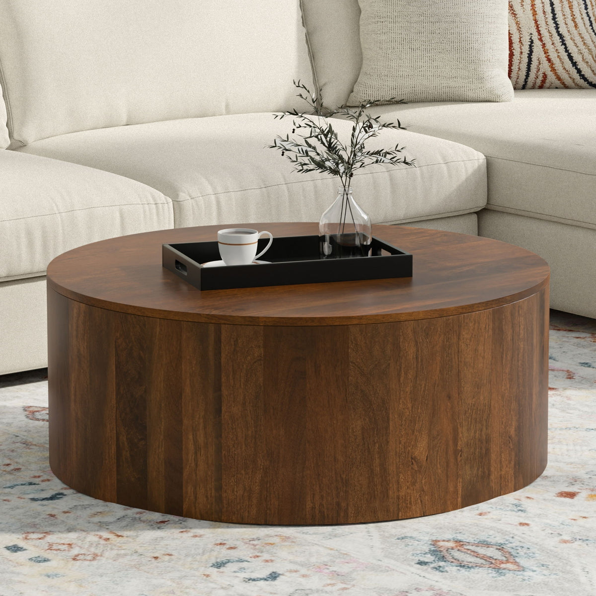 Millbury - Drum Coffee Table