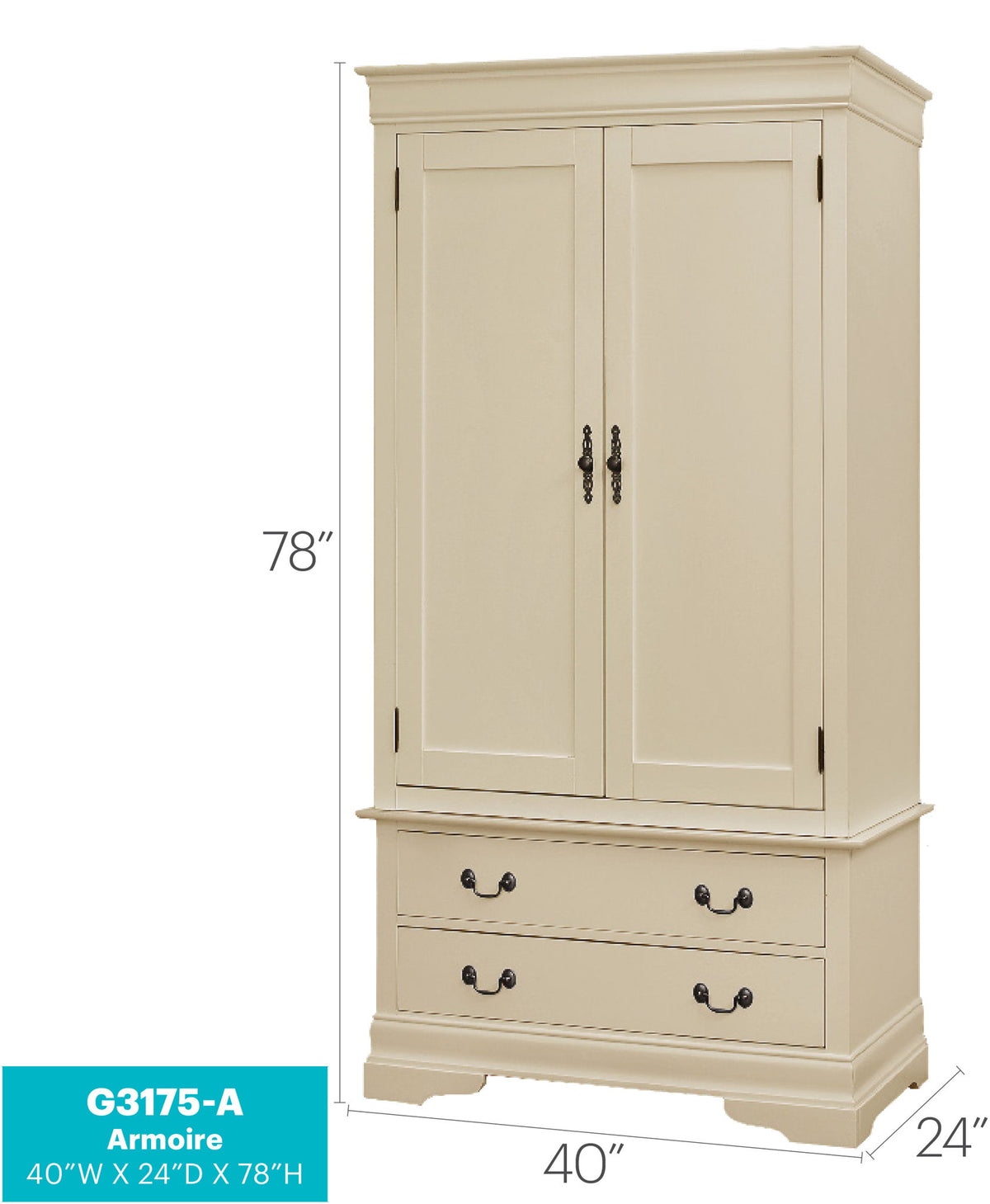 Elegant Traditional Armoire