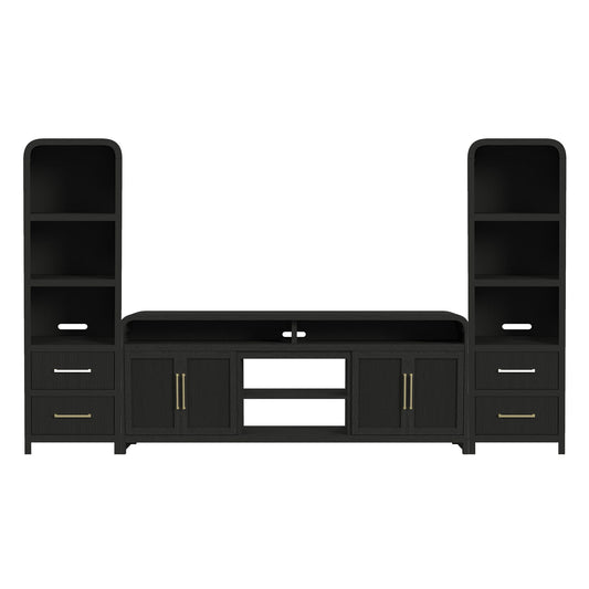 Ridgemont - 3 Piece Entertainment Unit With 82" TV Console