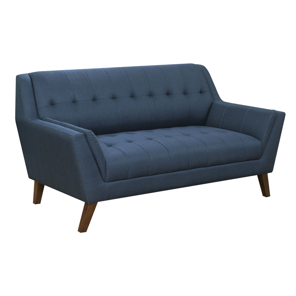 Loveseat - Blue - Fabric