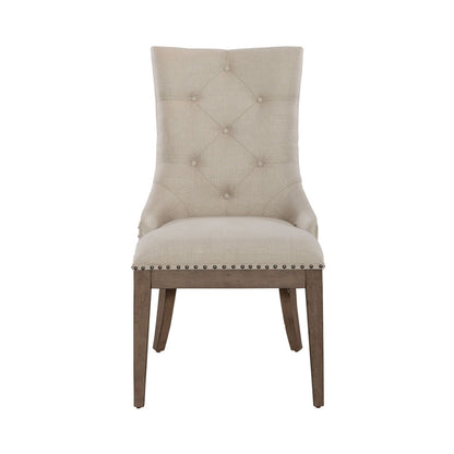 Americana Farmhouse - Upholstered Shelter Side Chair