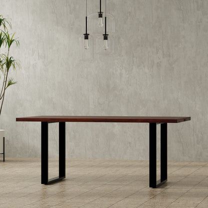 Fieldcrest - Dining Table - Dark Walnut