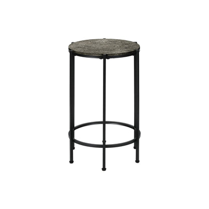 Contemporary Round Accent Table For Living Room