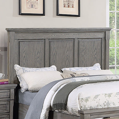 Bed With Drawers, Tall Panel Headboard