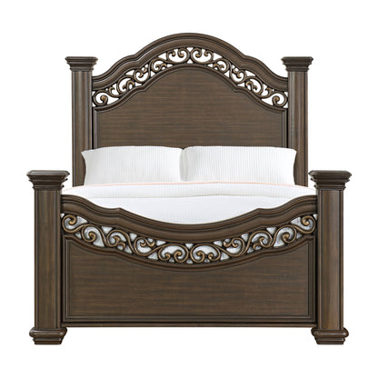 Brunswick - Queen / King Rails - Mahogany