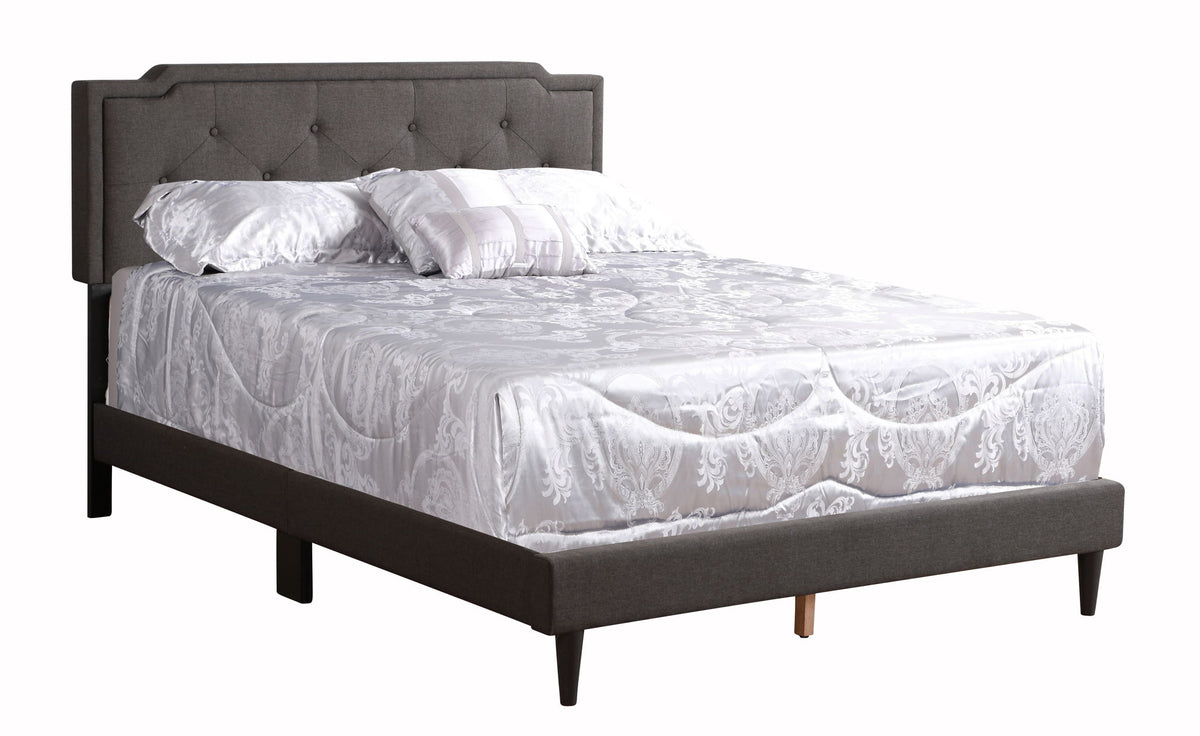 Button Tufted Bed Charming For Cozy Spaces