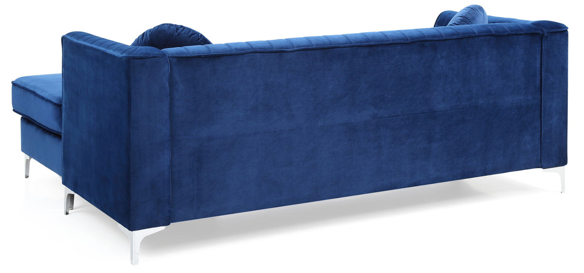 Delray - Micro Suede Sofa Chaise