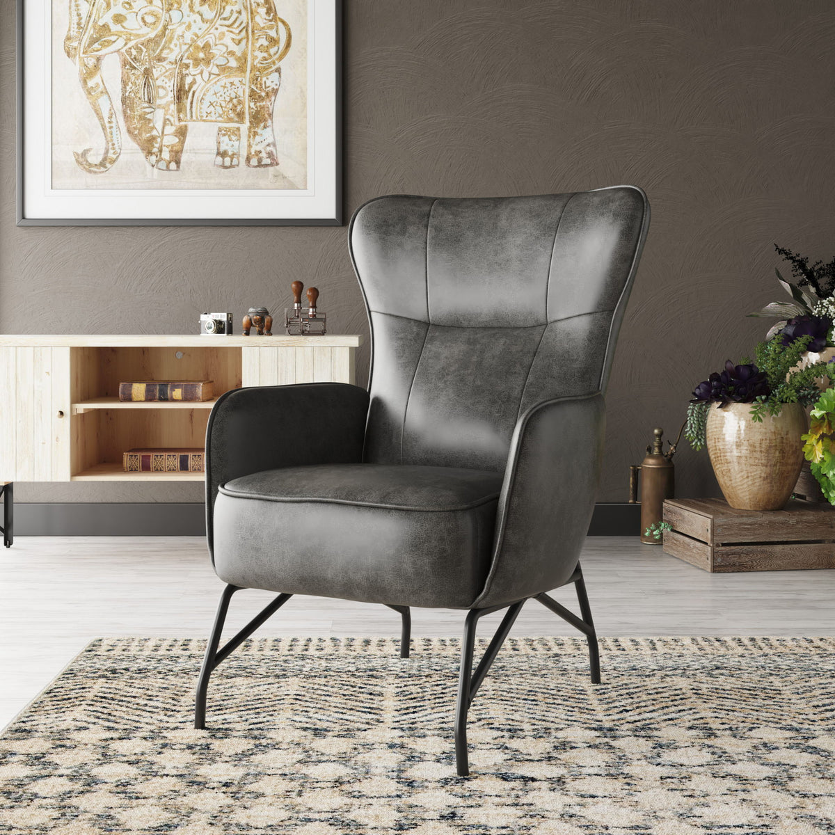 Contemporary Style Accent Chair