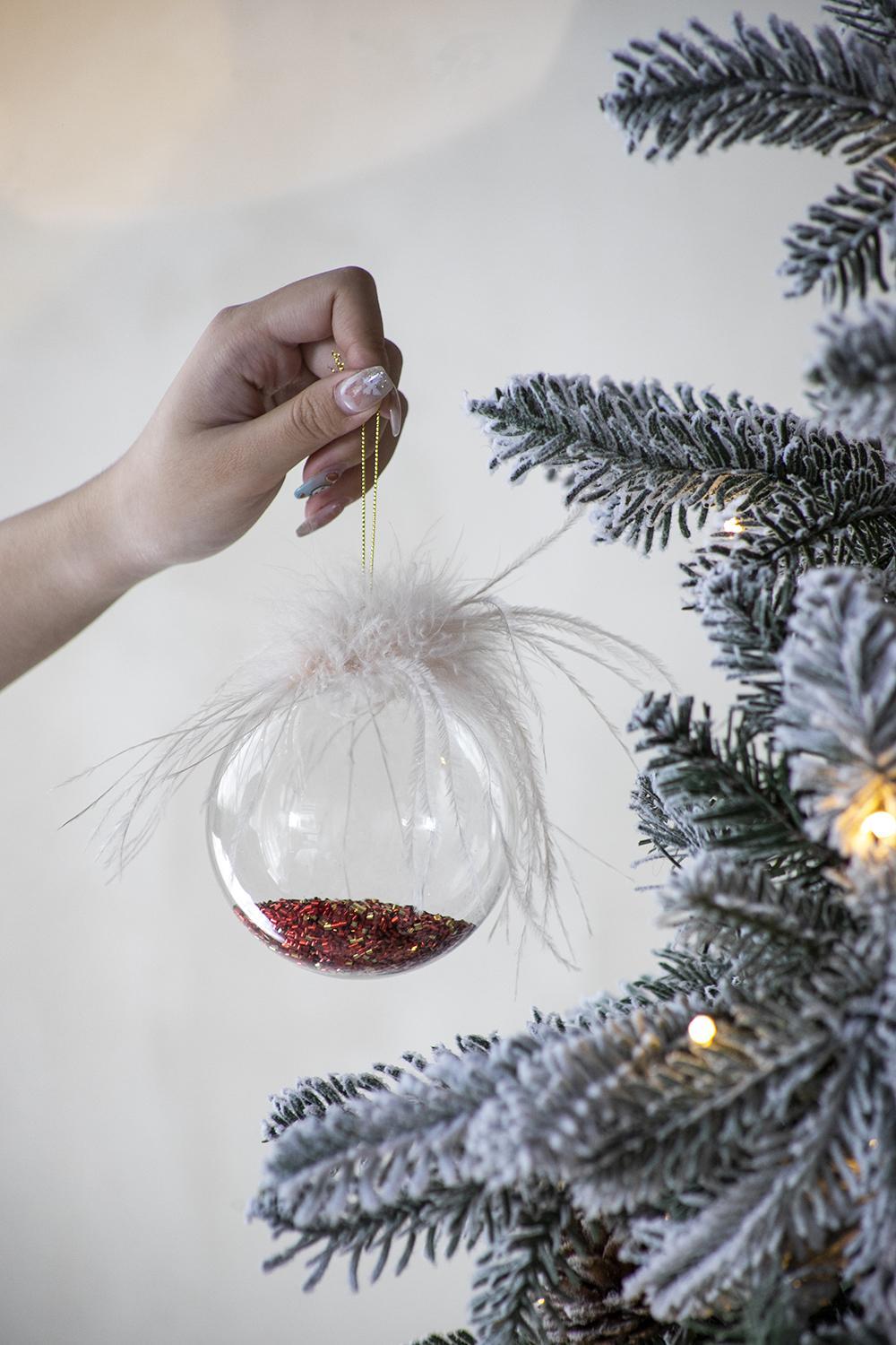 Christmas Ball Ornaments Decorative Hanging Ball Christmas Tree Ornaments For Holiday
