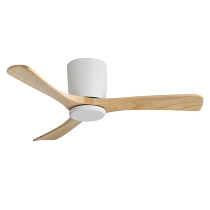 42" Flush Mount Ceiling Fan With 3 Blades, DC Reversible Motor