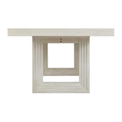 Avalanche - Rectangular Dining Table With 18" Leaf - Antique White