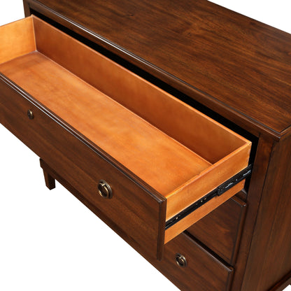 Chamberlin - 3 Drawer Dresser - Brown