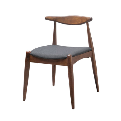 Dining Chairs With Ergonomic Backrest & Comfort Cushions (Set of 2)