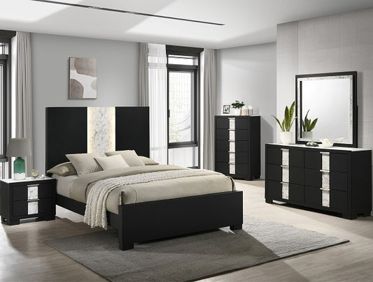 Rangley Black Bedroom Group