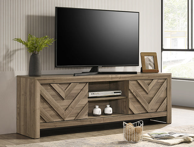 Valor TV Stnnd-Light Brown