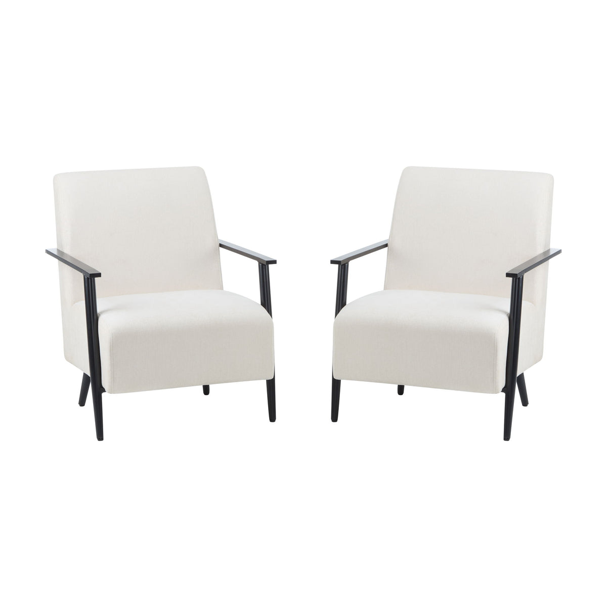 Modern Lounge Chair With Upholstery