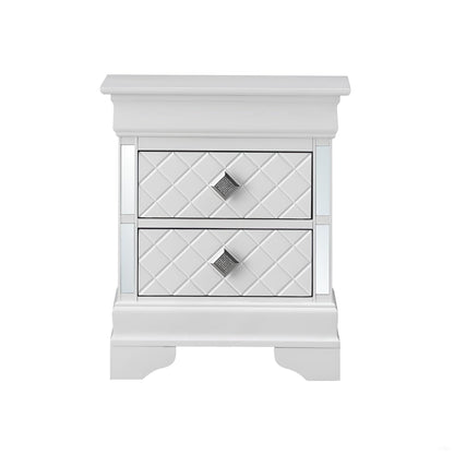 Accent Nightstand - White