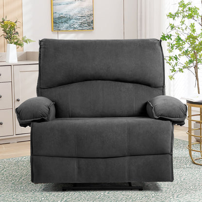 Oversized Manual Recliner Chair Sofa For Living Room
