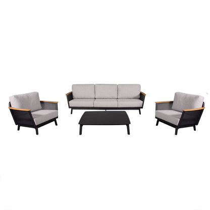 Sofa Set For Outdoor - Black