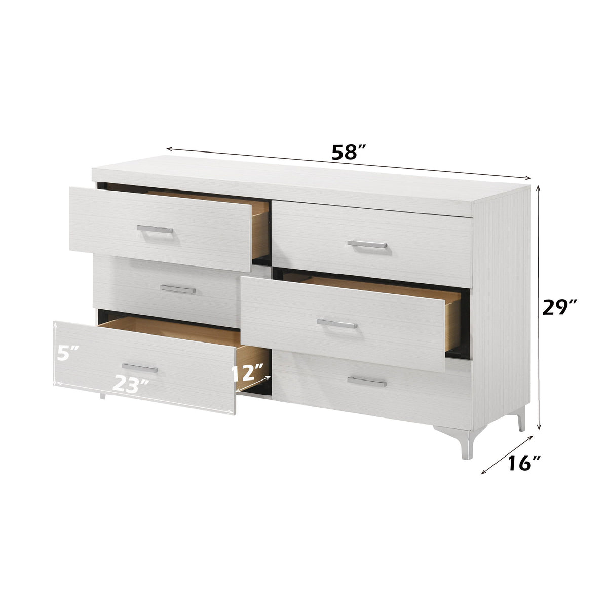Casilda - Dresser - White